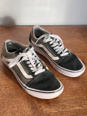 VANS GREEN SHOES MEN'S 7.5